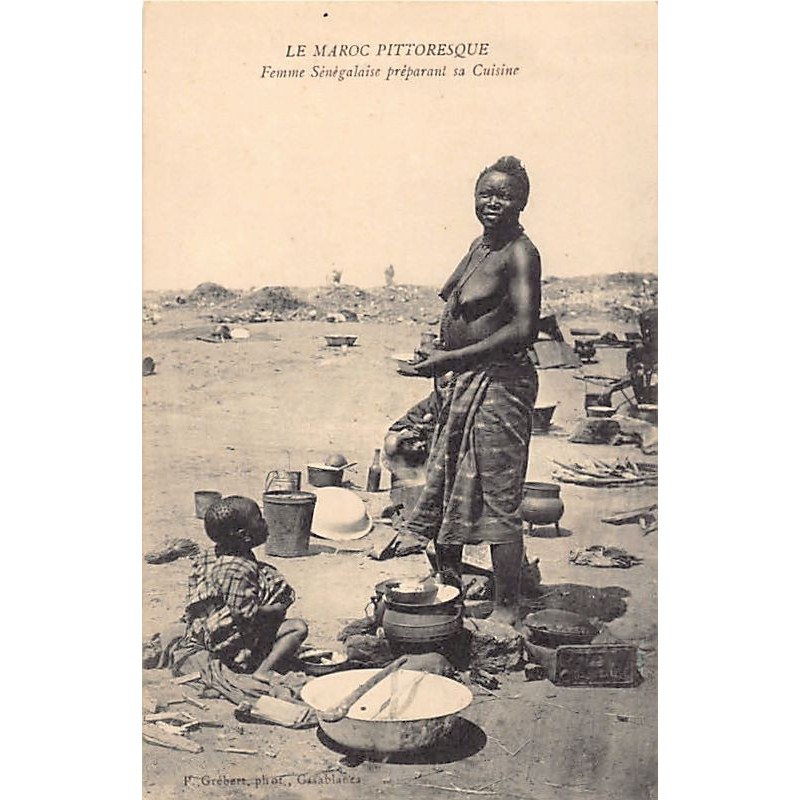 Rare collectable postcards of ETHNIC NUDE. Vintage Postcards of ETHNIC NUDE