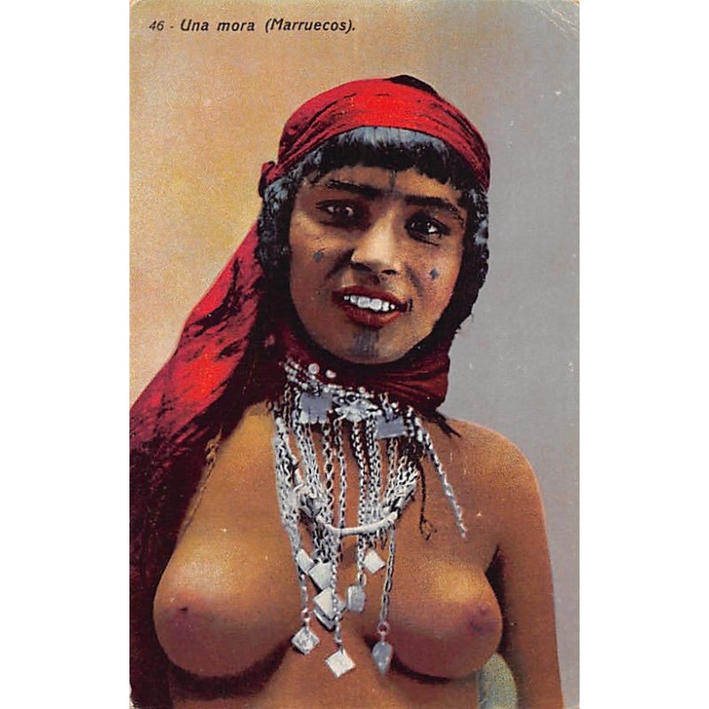 Rare collectable postcards of ETHNIC NUDE. Vintage Postcards of ETHNIC NUDE