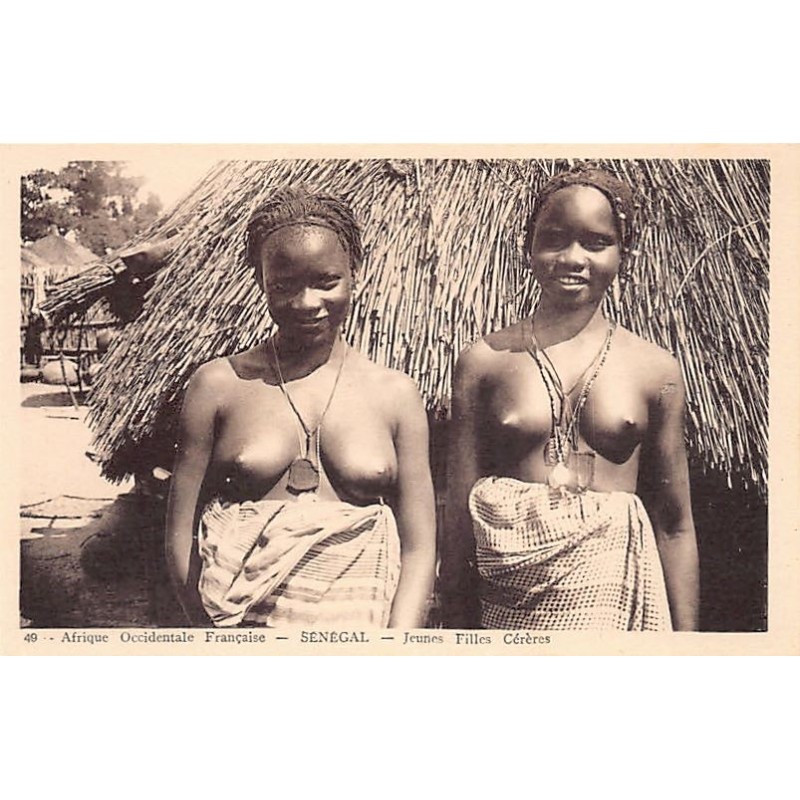 Rare collectable postcards of ETHNIC NUDE. Vintage Postcards of ETHNIC NUDE