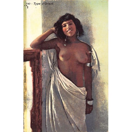 Rare collectable postcards of ETHNIC NUDE. Vintage Postcards of ETHNIC NUDE