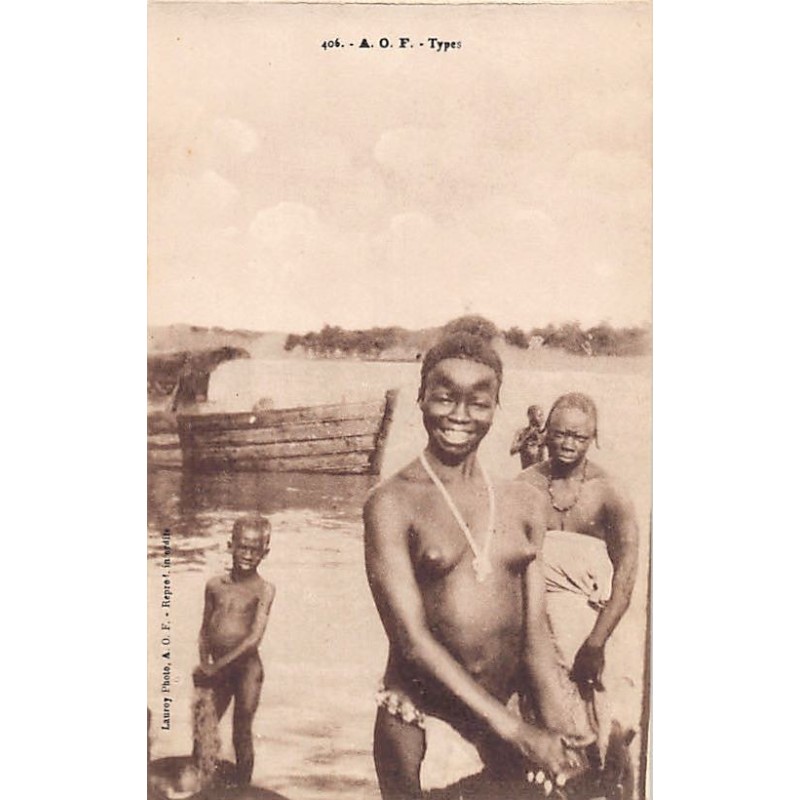 Rare collectable postcards of ETHNIC NUDE. Vintage Postcards of ETHNIC NUDE
