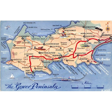 Rare collectable postcards of WALES. Vintage Postcards of WALES