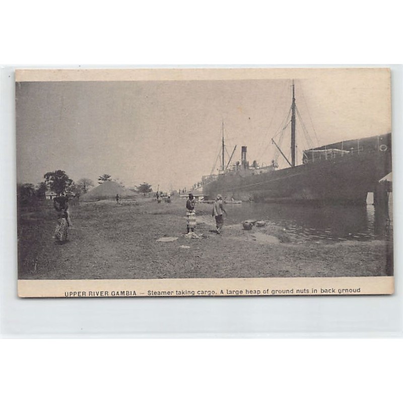 Rare collectable postcards of GAMBIA. Vintage Postcards of GAMBIA