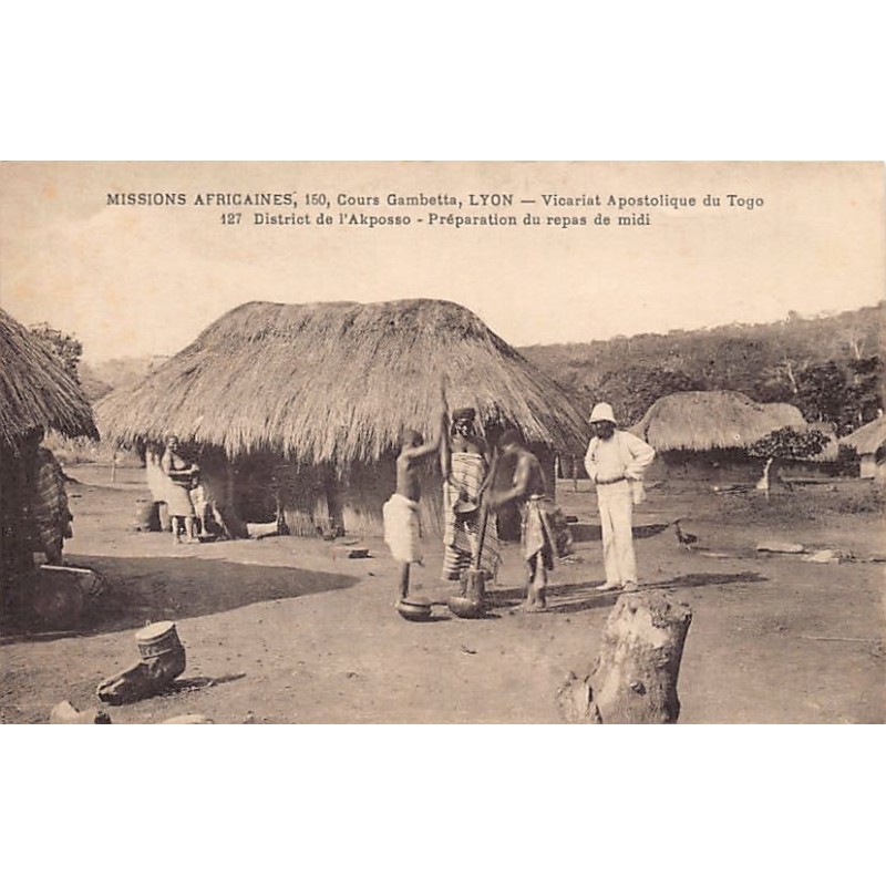 Rare collectable postcards of TOGO. Vintage Postcards of TOGO