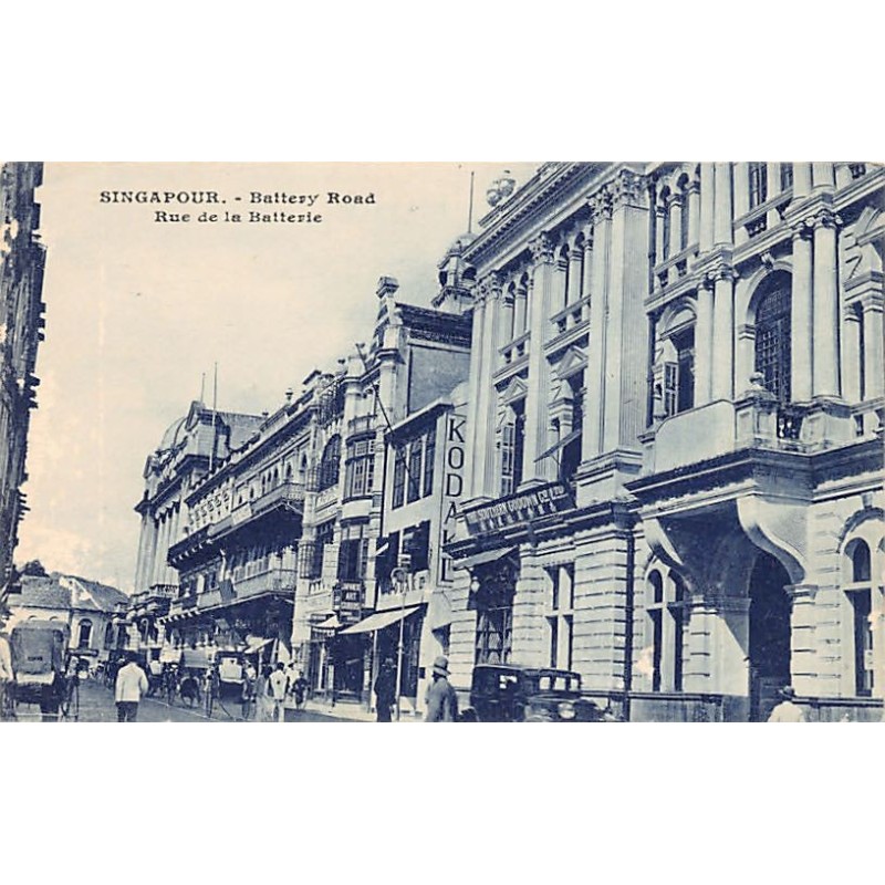 Rare collectable postcards of SINGAPORE. Vintage Postcards of SINGAPORE