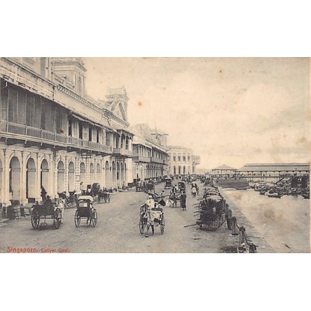 Rare collectable postcards of SINGAPORE. Vintage Postcards of SINGAPORE