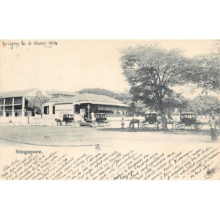 Rare collectable postcards of SINGAPORE. Vintage Postcards of SINGAPORE