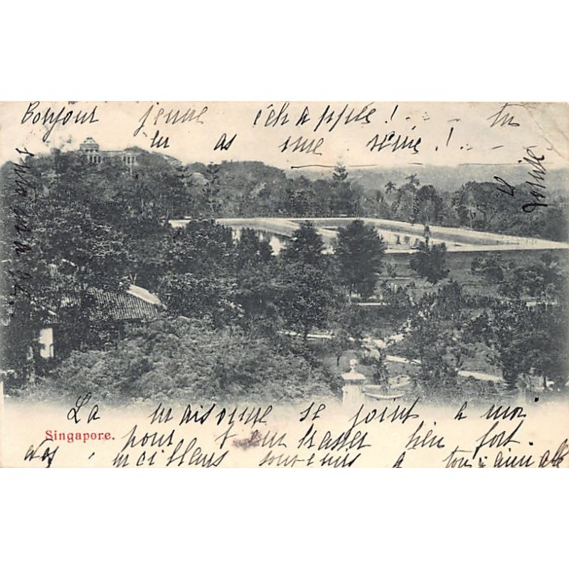 Rare collectable postcards of SINGAPORE. Vintage Postcards of SINGAPORE