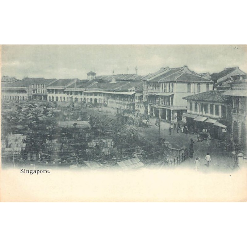 Rare collectable postcards of SINGAPORE. Vintage Postcards of SINGAPORE