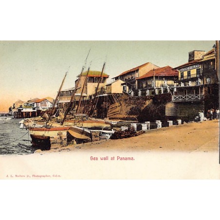 Rare collectable postcards of PANAMA. Vintage Postcards of PANAMA