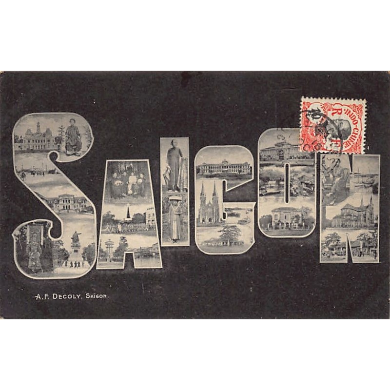 Rare collectable postcards of VIET-NAM. Vintage Postcards of VIET-NAM