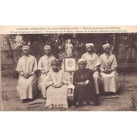 Rare collectable postcards of BENIN Dahomey. Vintage Postcards of BENIN Dahomey