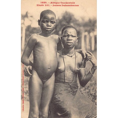 Rare collectable postcards of BENIN Dahomey. Vintage Postcards of BENIN Dahomey