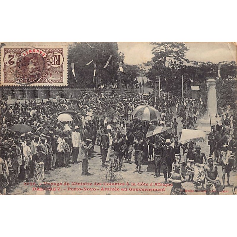 Rare collectable postcards of BENIN Dahomey. Vintage Postcards of BENIN Dahomey