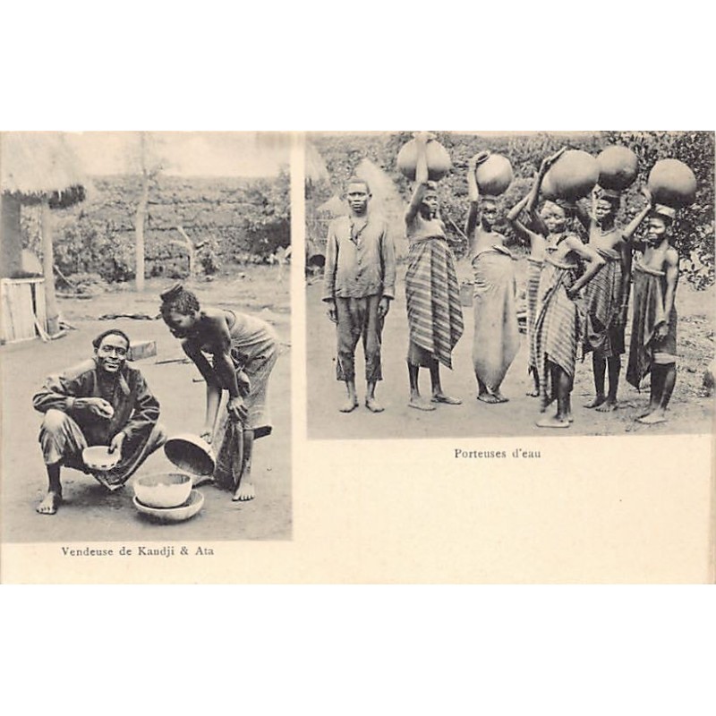 Rare collectable postcards of BENIN Dahomey. Vintage Postcards of BENIN Dahomey