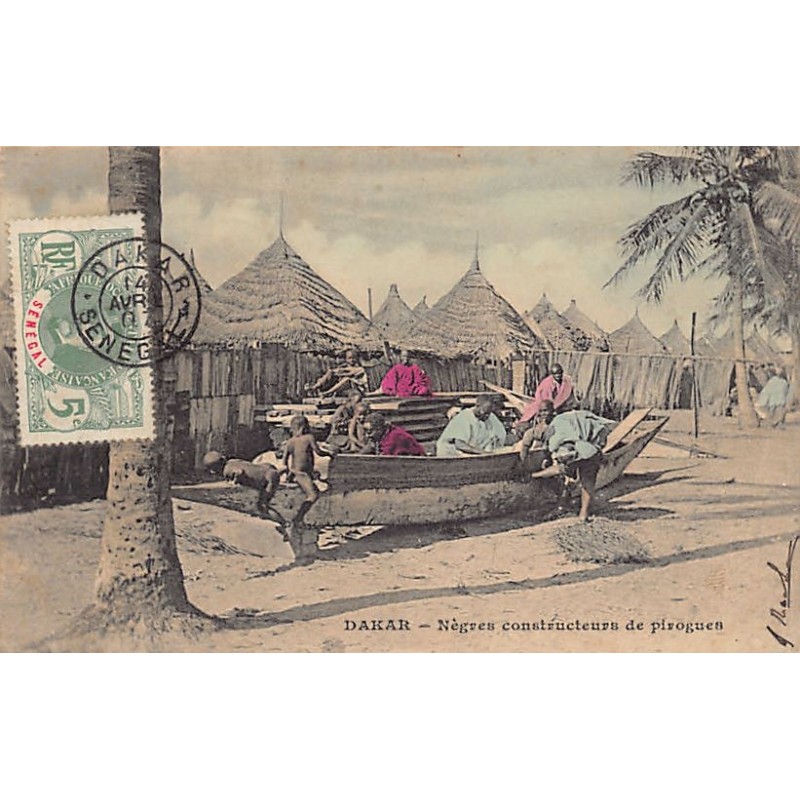 Rare collectable postcards of SENEGAL. Vintage Postcards of SENEGAL