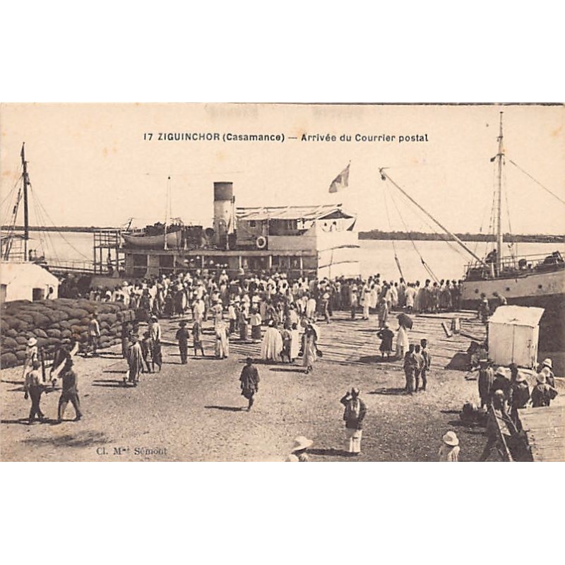 Rare collectable postcards of SENEGAL. Vintage Postcards of SENEGAL