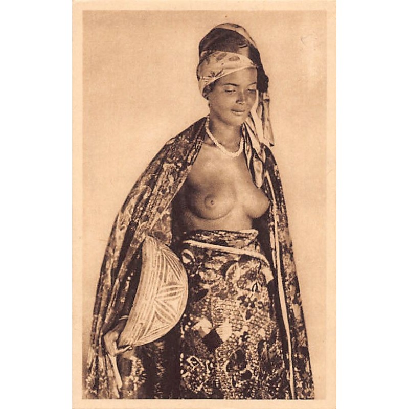 Rare collectable postcards of ETHNIC NUDE. Vintage Postcards of ETHNIC NUDE
