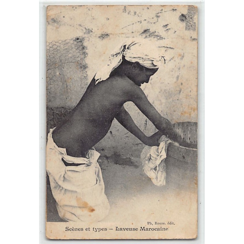 Rare collectable postcards of ETHNIC NUDE. Vintage Postcards of ETHNIC NUDE