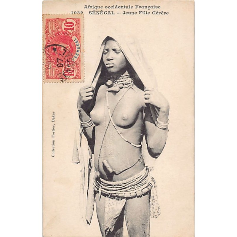 Rare collectable postcards of ETHNIC NUDE. Vintage Postcards of ETHNIC NUDE