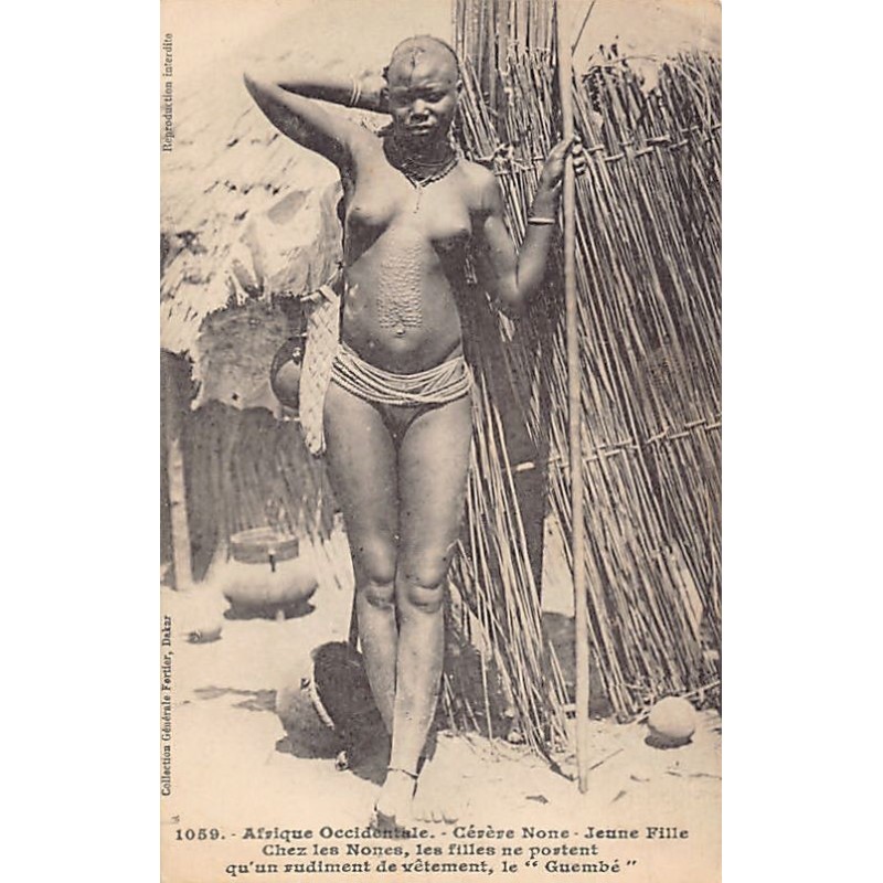 Rare collectable postcards of ETHNIC NUDE. Vintage Postcards of ETHNIC NUDE