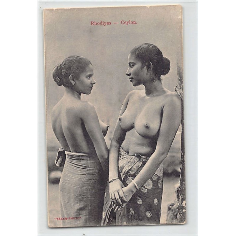 Rare collectable postcards of ETHNIC NUDE. Vintage Postcards of ETHNIC NUDE