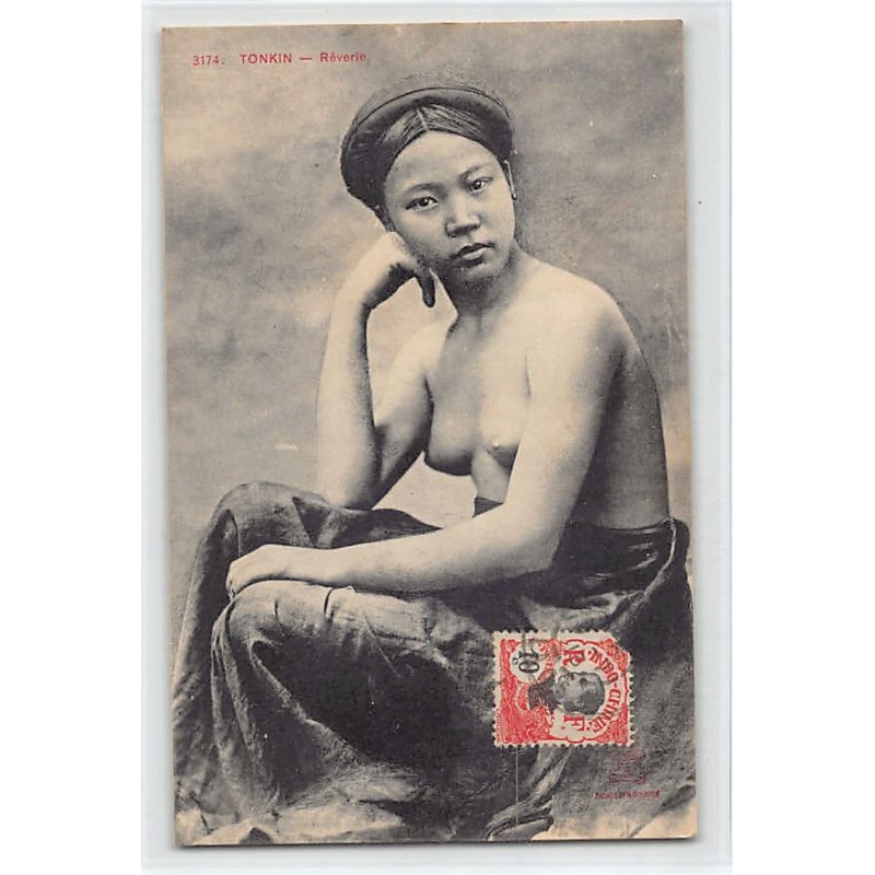 Rare collectable postcards of ETHNIC NUDE. Vintage Postcards of ETHNIC NUDE