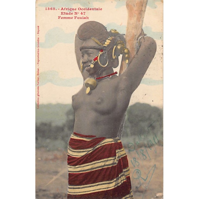 Rare collectable postcards of ETHNIC NUDE. Vintage Postcards of ETHNIC NUDE