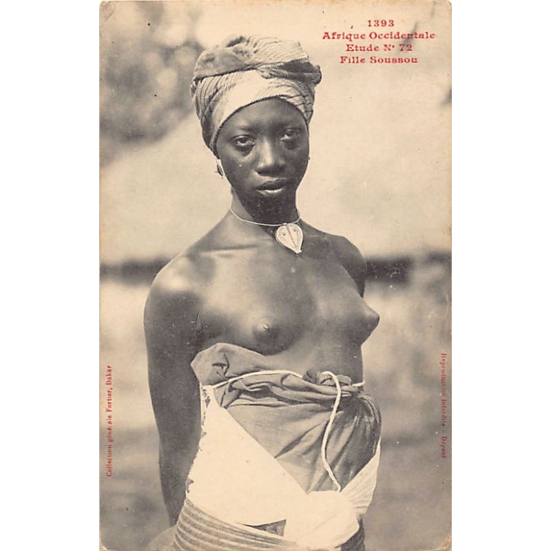 Rare collectable postcards of ETHNIC NUDE. Vintage Postcards of ETHNIC NUDE