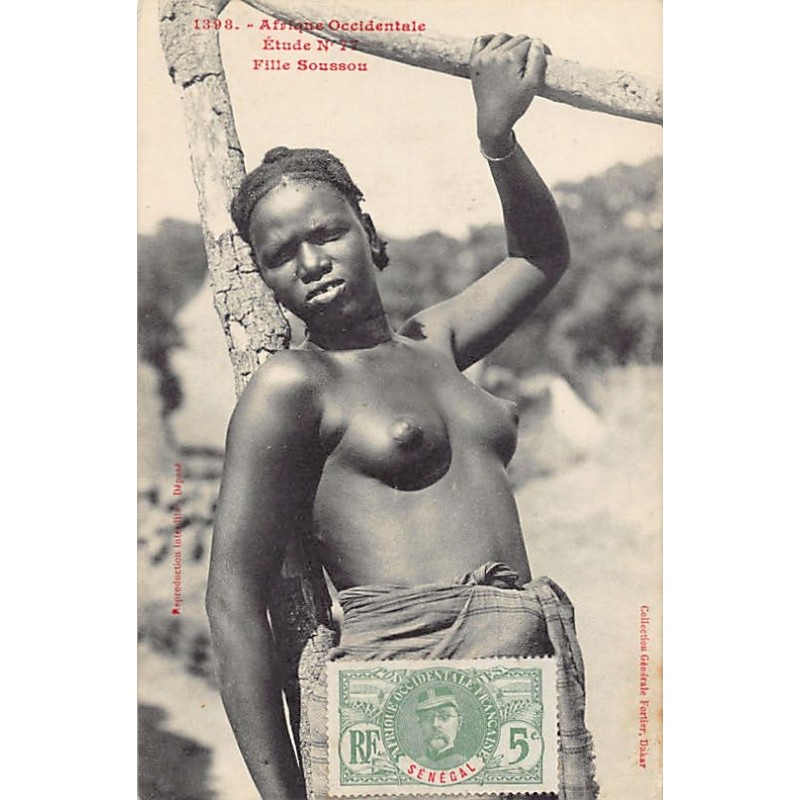 Rare collectable postcards of ETHNIC NUDE. Vintage Postcards of ETHNIC NUDE