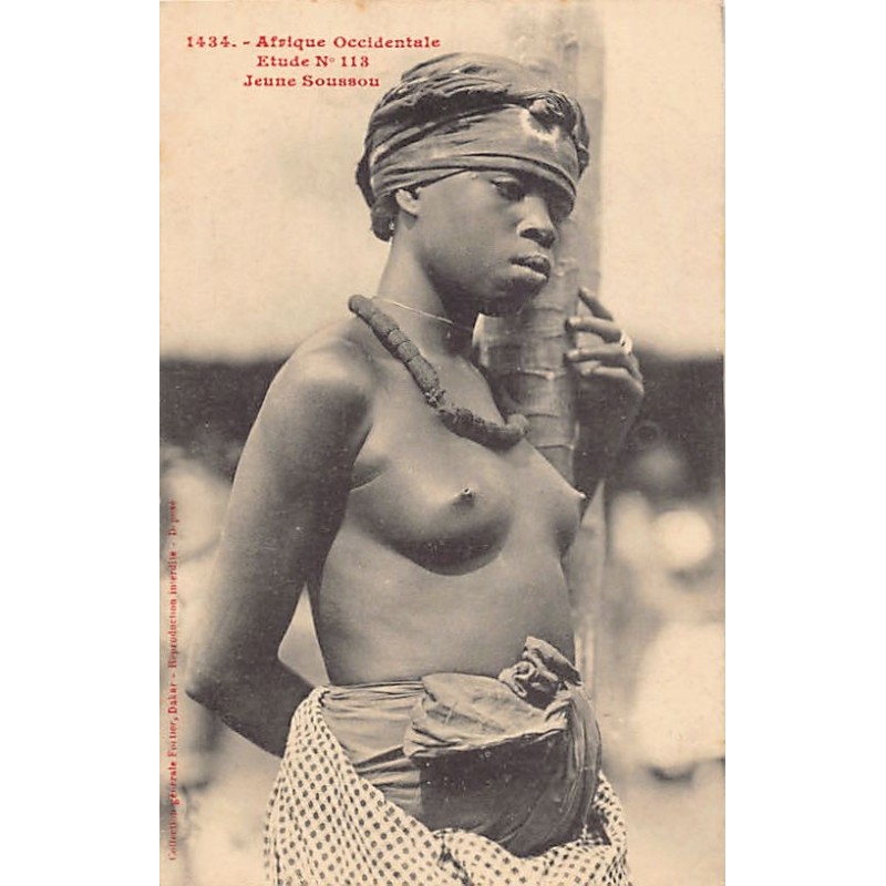 Rare collectable postcards of ETHNIC NUDE. Vintage Postcards of ETHNIC NUDE