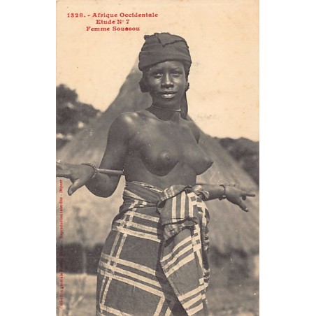 Rare collectable postcards of ETHNIC NUDE. Vintage Postcards of ETHNIC NUDE