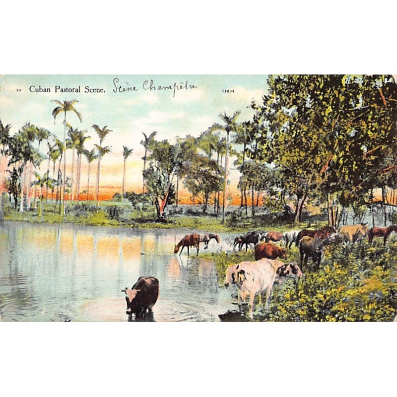 Rare collectable postcards of CUBA. Vintage Postcards of CUBA