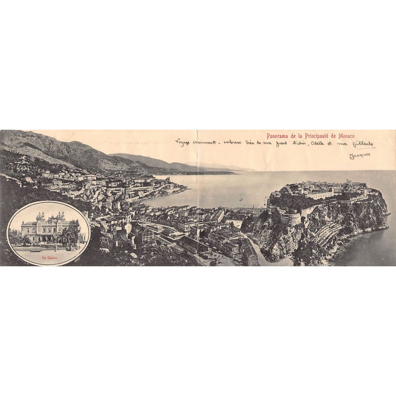 Rare collectable postcards of MONACO. Vintage Postcards of MONACO