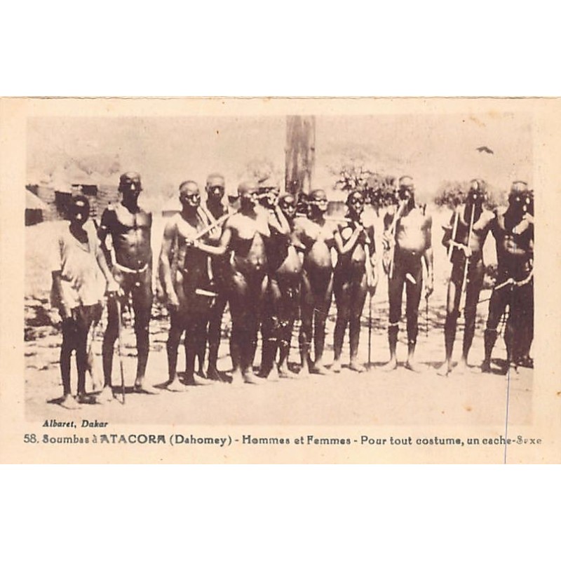Rare collectable postcards of BENIN Dahomey. Vintage Postcards of BENIN Dahomey