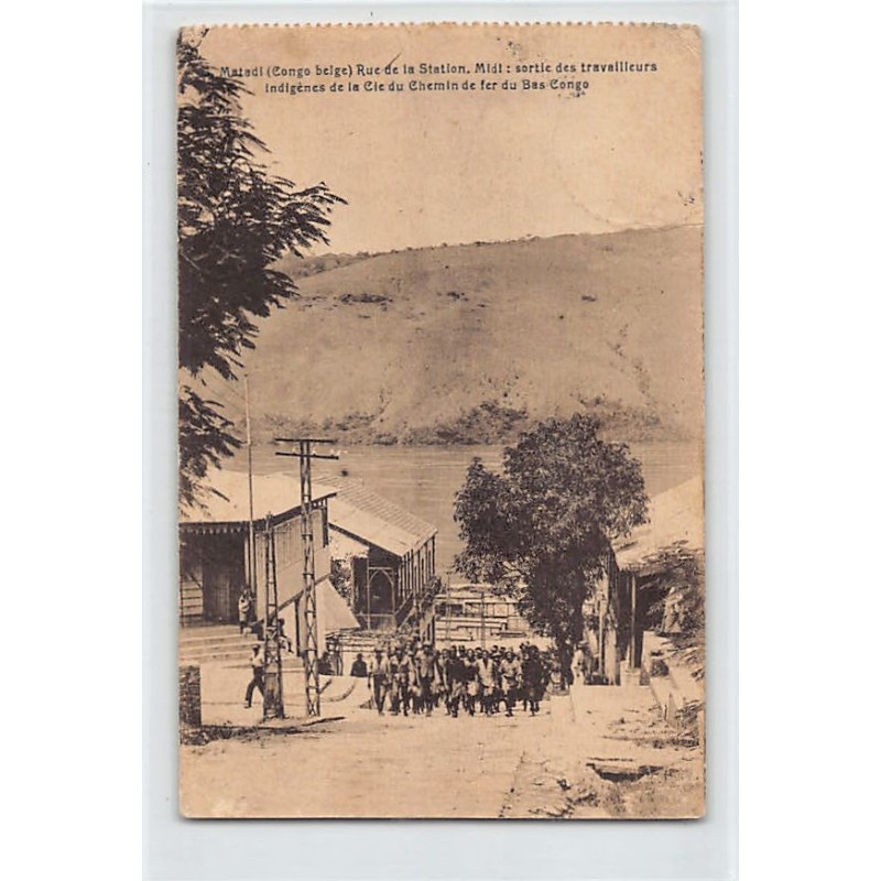 Rare collectable postcards of CONGO KINSHASA. Vintage Postcards of CONGO KINSHASA