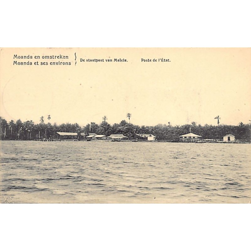 Rare collectable postcards of CONGO KINSHASA. Vintage Postcards of CONGO KINSHASA
