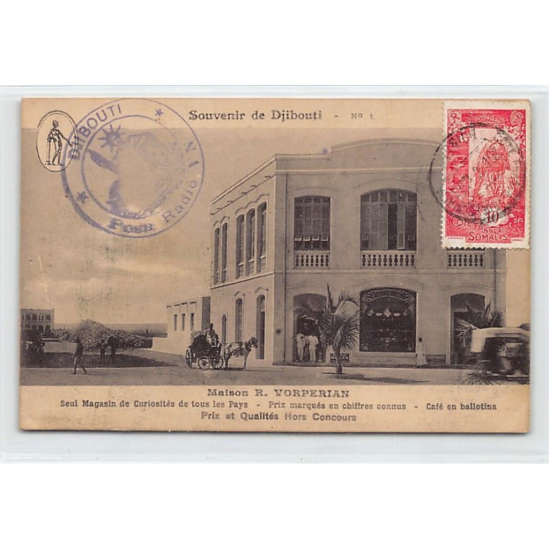 Rare collectable postcards of DJIBOUTI. Vintage Postcards of DJIBOUTI