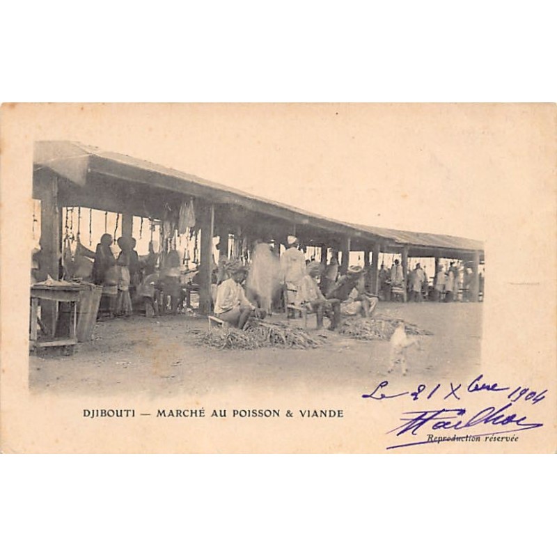 Rare collectable postcards of DJIBOUTI. Vintage Postcards of DJIBOUTI