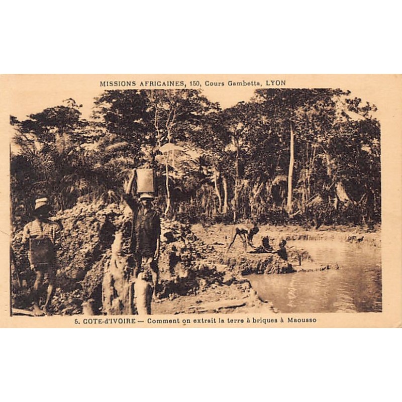 Rare collectable postcards of IVORY COAST Côte d'Ivoire. Vintage Postcards of IVORY COAST Côte d'Ivoire