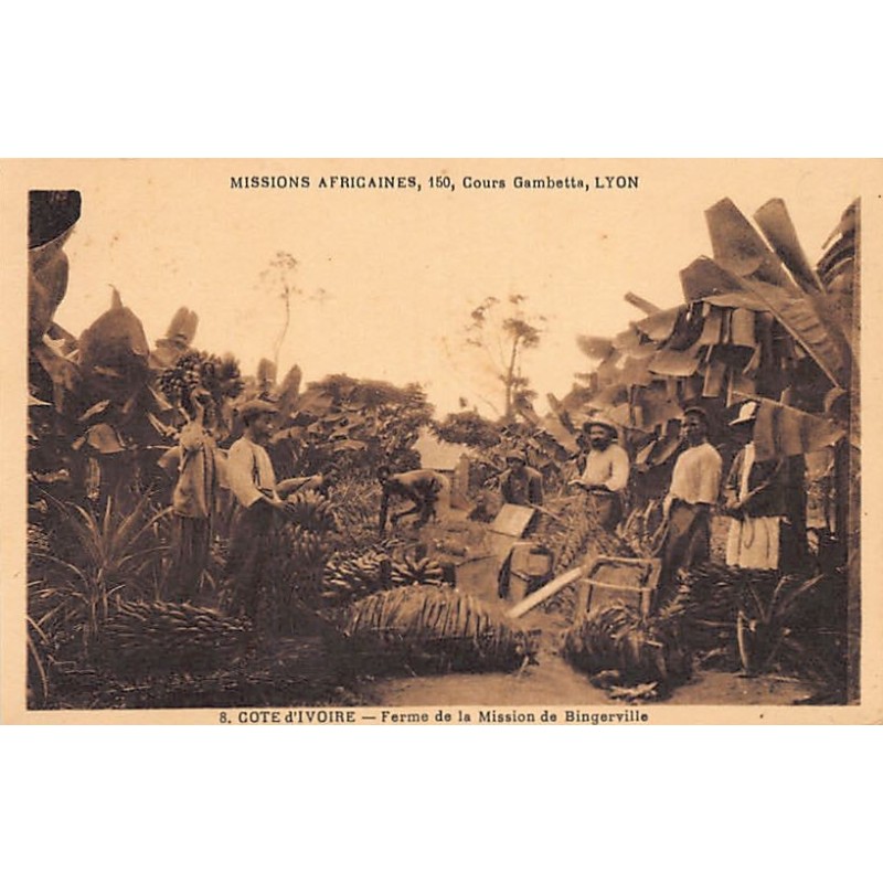 Rare collectable postcards of IVORY COAST Côte d'Ivoire. Vintage Postcards of IVORY COAST Côte d'Ivoire