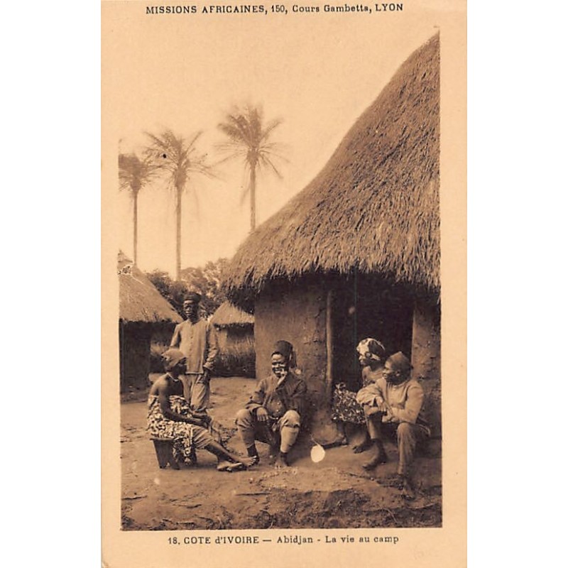 Rare collectable postcards of IVORY COAST Côte d'Ivoire. Vintage Postcards of IVORY COAST Côte d'Ivoire