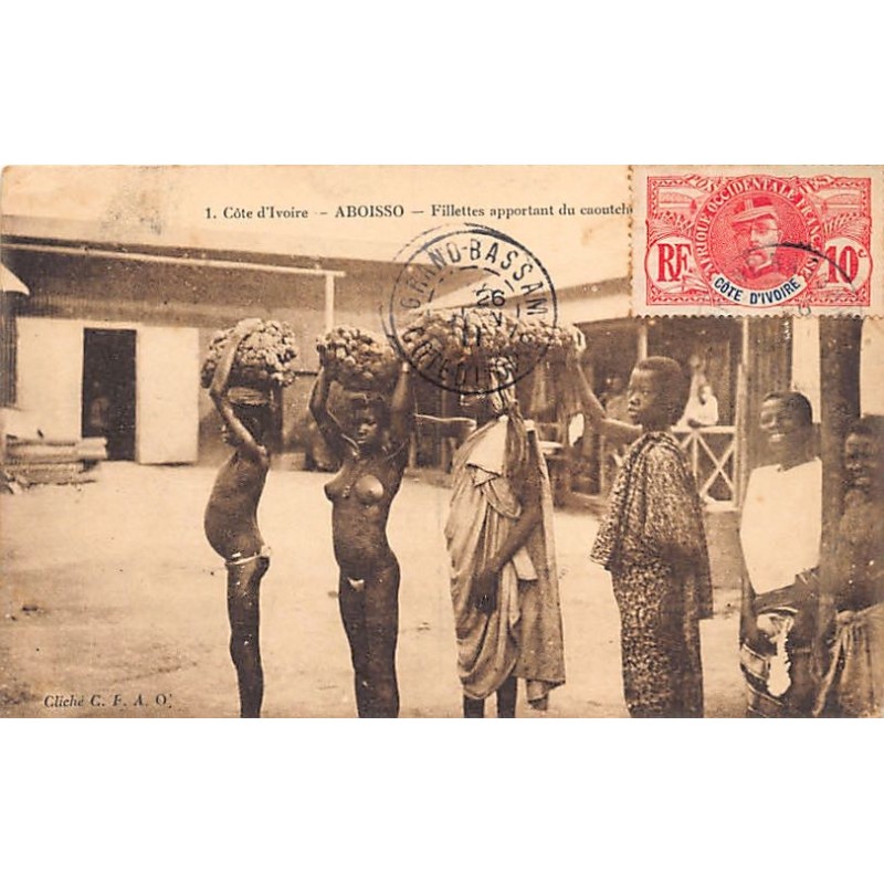 Rare collectable postcards of IVORY COAST Côte d'Ivoire. Vintage Postcards of IVORY COAST Côte d'Ivoire