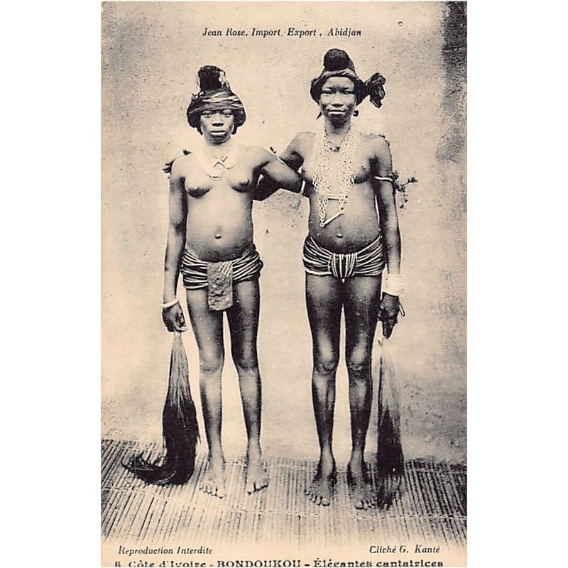 Rare collectable postcards of IVORY COAST Côte d'Ivoire. Vintage Postcards of IVORY COAST Côte d'Ivoire