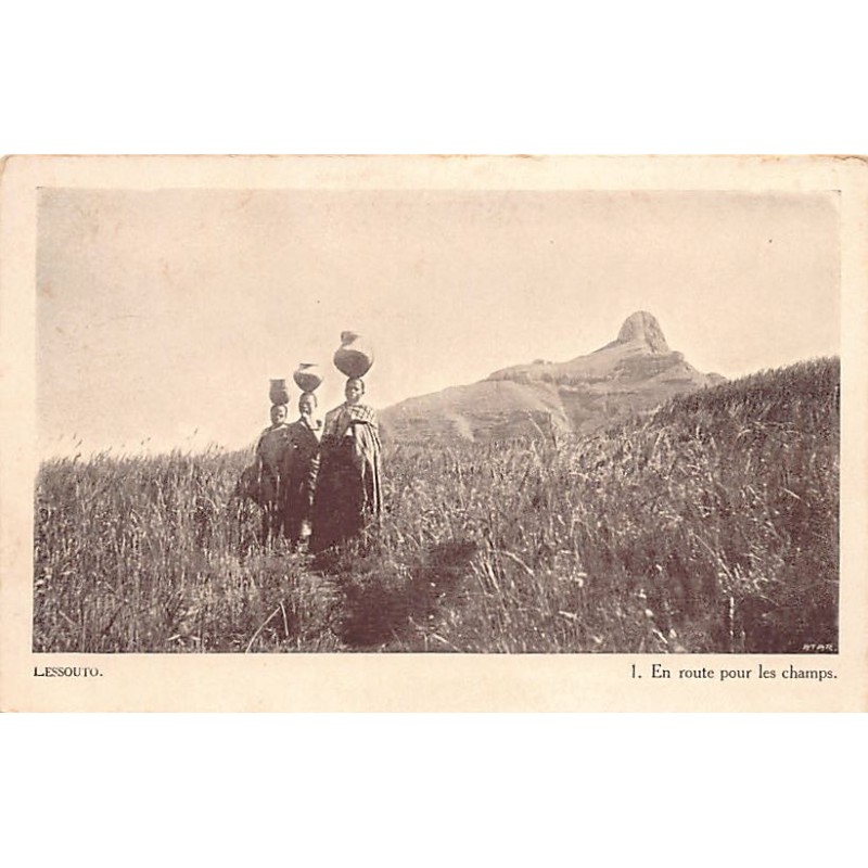 Rare collectable postcards of LESOTHO. Vintage Postcards of LESOTHO