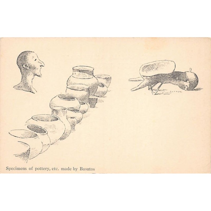 Rare collectable postcards of LESOTHO. Vintage Postcards of LESOTHO