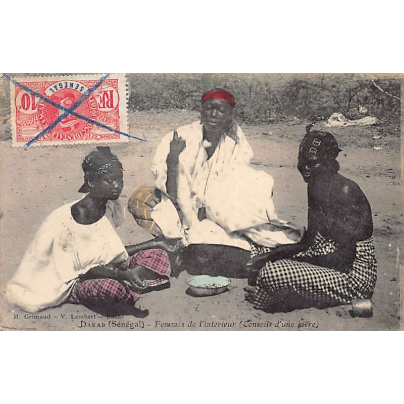 Rare collectable postcards of SENEGAL. Vintage Postcards of SENEGAL