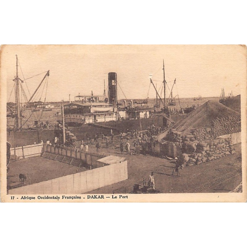Rare collectable postcards of SENEGAL. Vintage Postcards of SENEGAL
