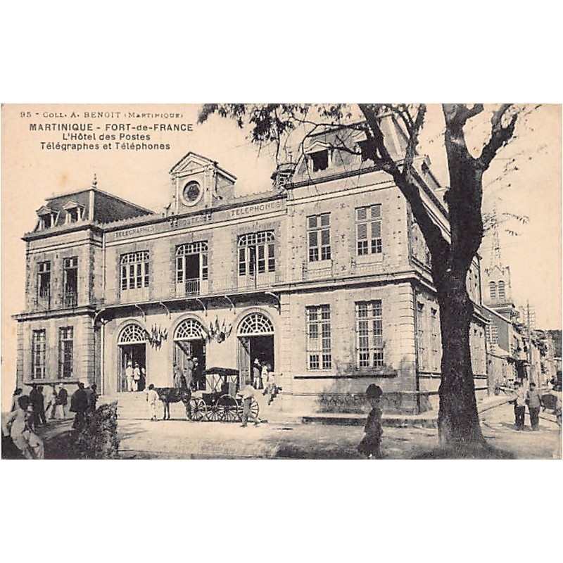 Rare collectable postcards of MARTINIQUE. Vintage Postcards of MARTINIQUE