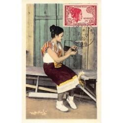 Rare collectable postcards of LAOS. Vintage Postcards of LAOS